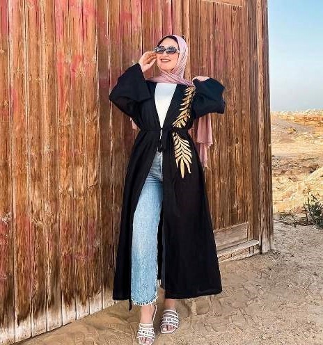 ستايلات للبس العباية في رمضان 15