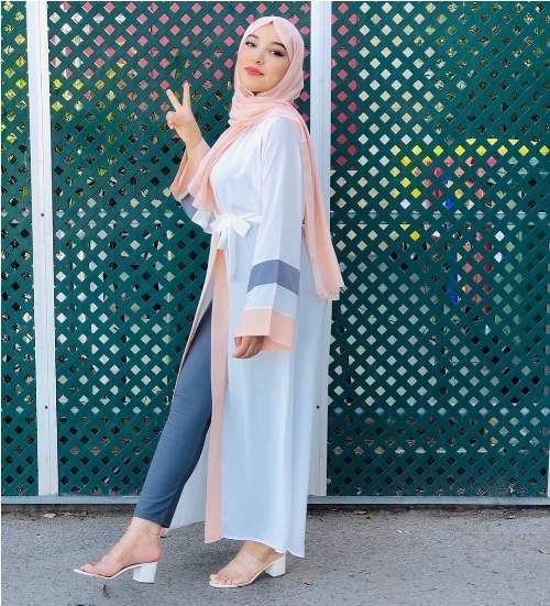 ستايلات للبس العباية في رمضان 16