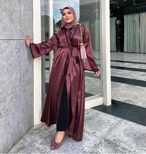ستايلات للبس العباية في رمضان 19
