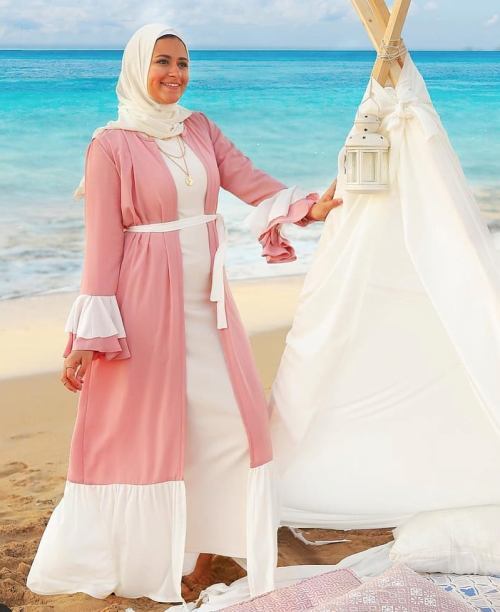 ستايلات للبس العباية في رمضان 29