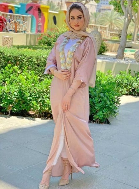 ستايلات للبس العباية في رمضان 30
