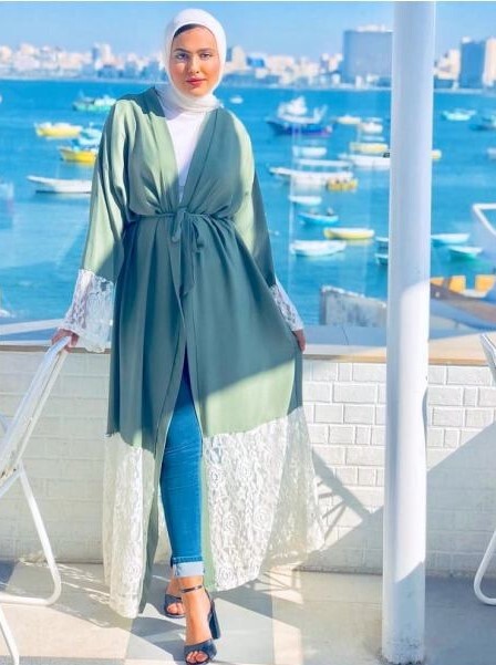 ستايلات للبس العباية في رمضان 31