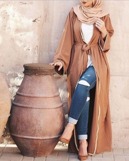 ستايلات للبس العباية في رمضان 41
