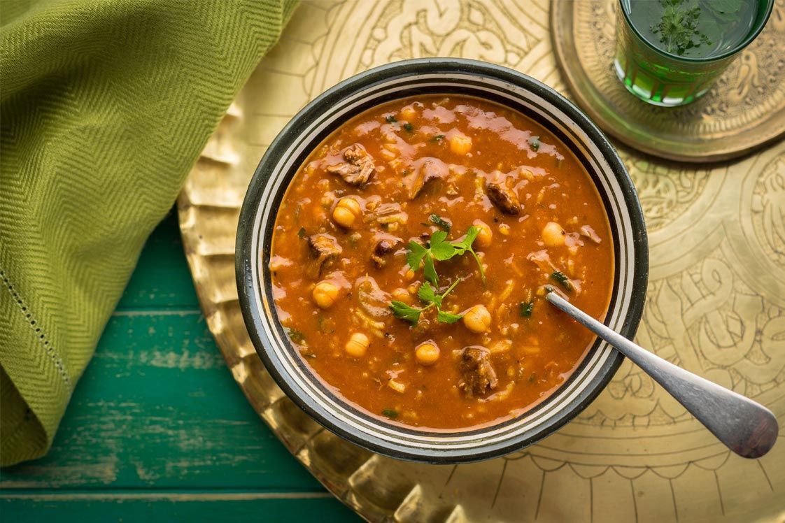 طريقة عمل شوربة الحريرة المغربية