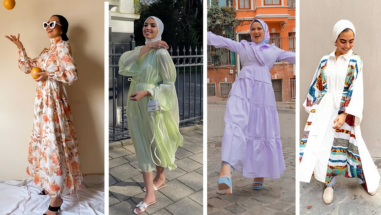 ستايلات للمحجبات لموسم الصيف 18