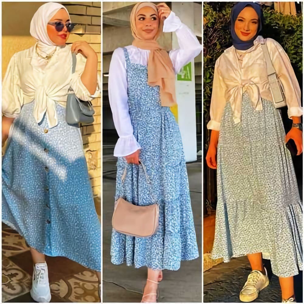 ستايلات للمحجبات لموسم الصيف 2