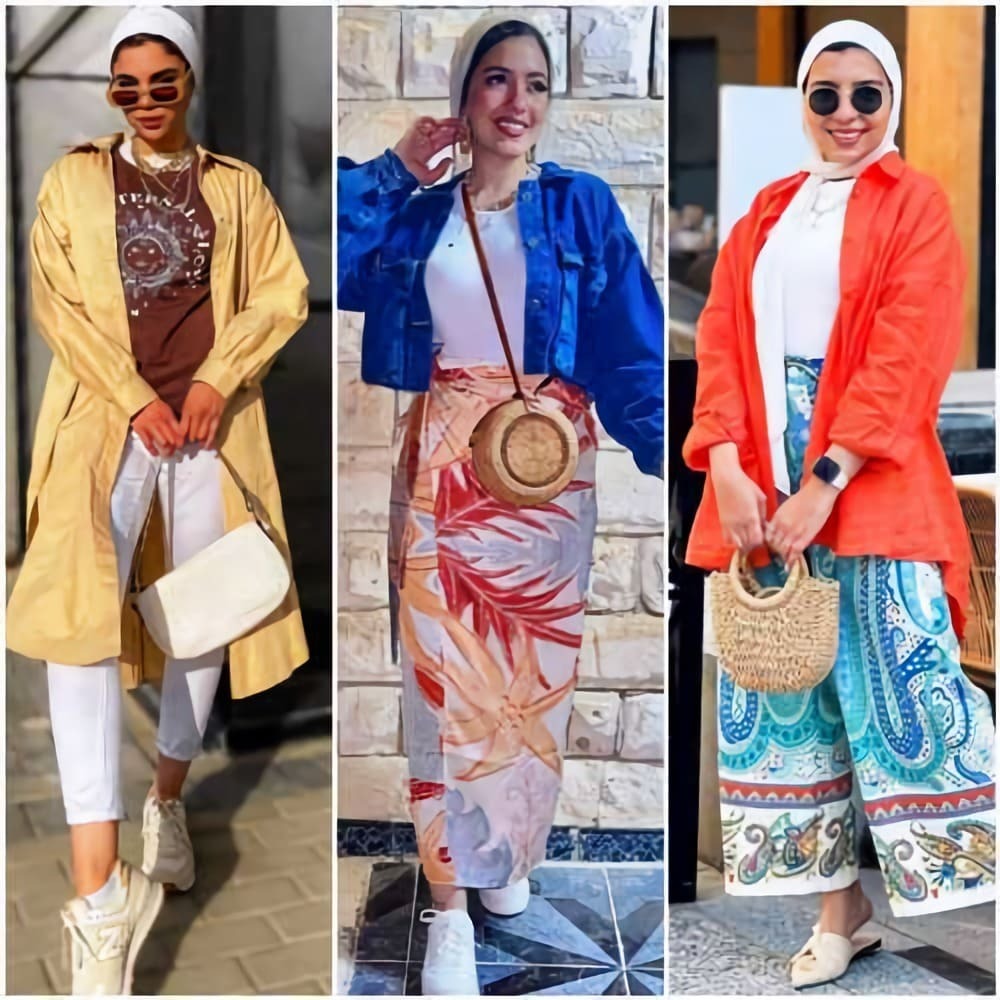 ستايلات للمحجبات لموسم الصيف 4