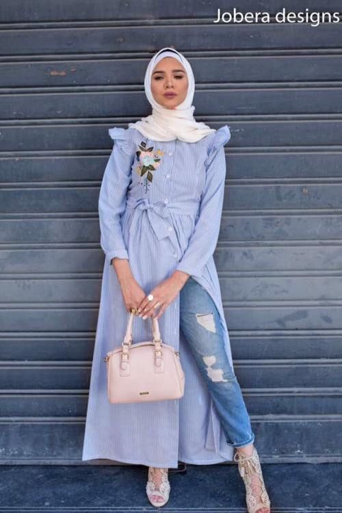 ستايلات للمحجبات لموسم الصيف 47