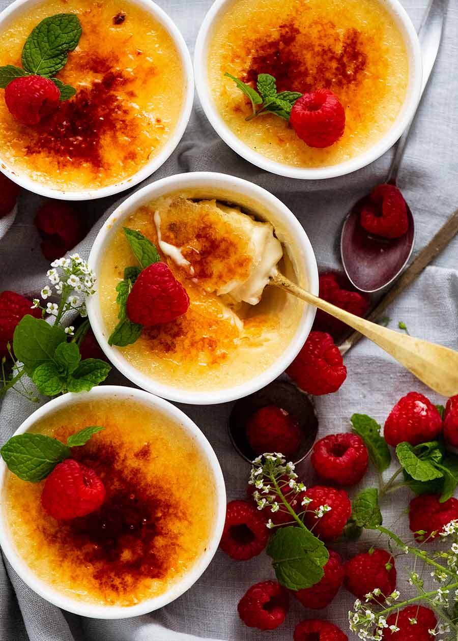 طريقة عمل كريم بروليه Crème Brulee