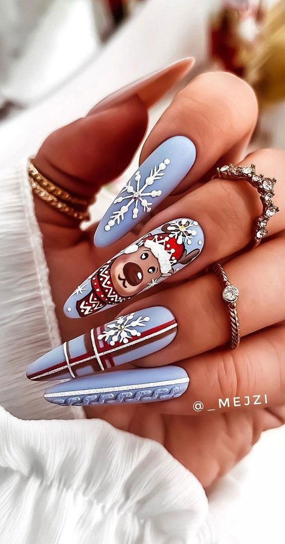 تصاميم مانيكير للكريسماس 25