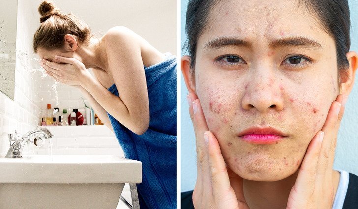 اضرار غسل الوجه اثناء الاستحمام 1