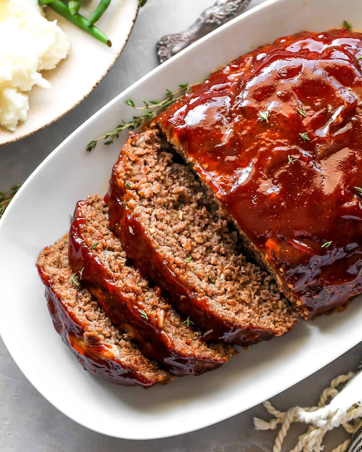 افضل طريقة لعمل وصفة رغيف اللحمة Meatloaf مع الصوص الخاص