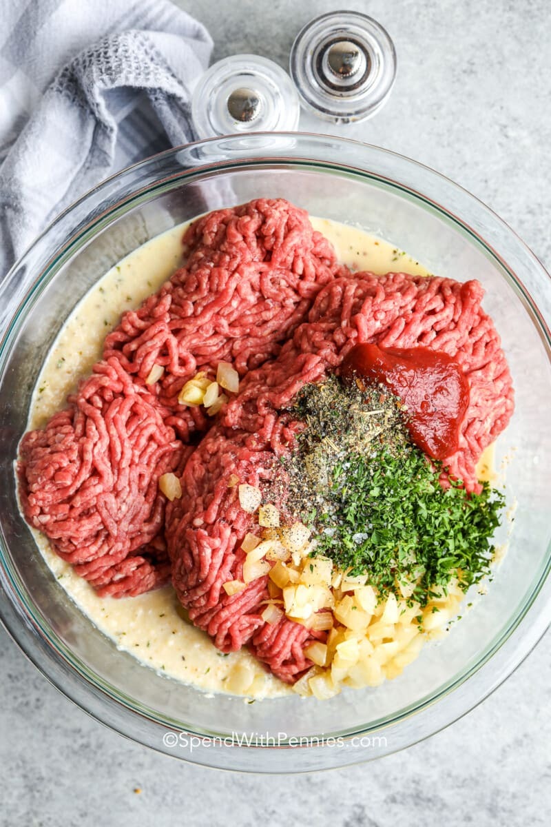 وصفة رغيف اللحمة Meatloaf 4