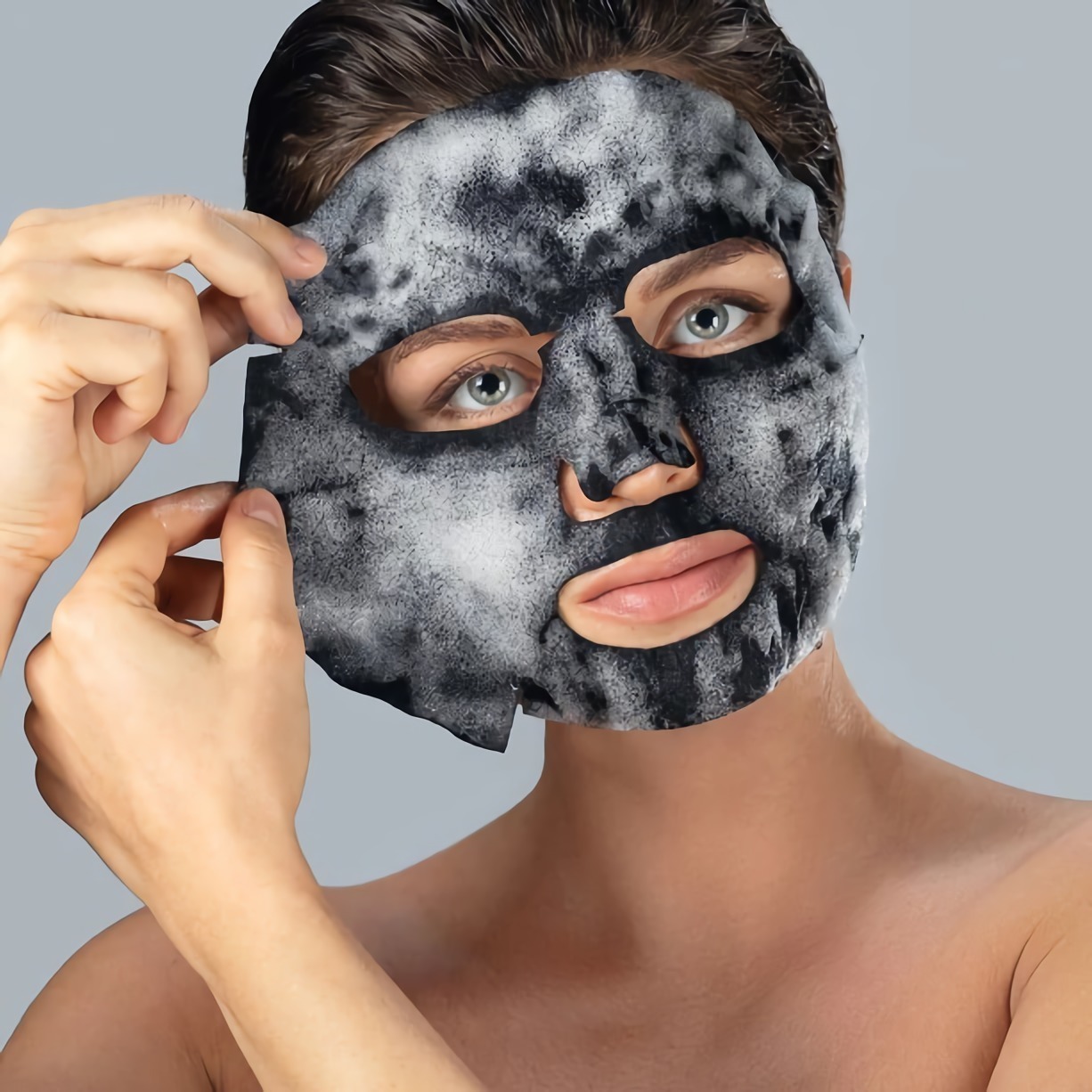 ماسك الفقاعاتBubble mask: فوايده للبشرة ، وازاي تعمليه بنفسك في البيت بمكونات طبيعية