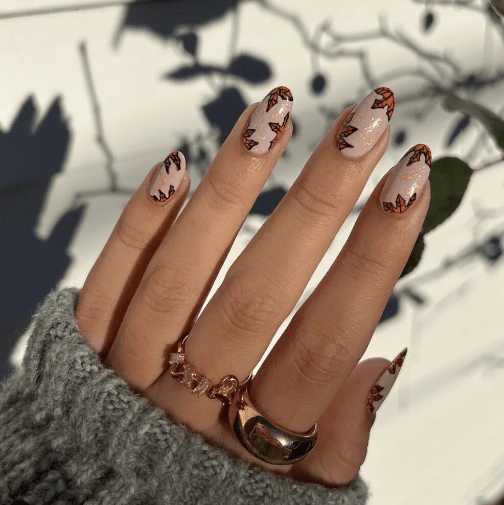 تصاميم مانيكير للخريف 32