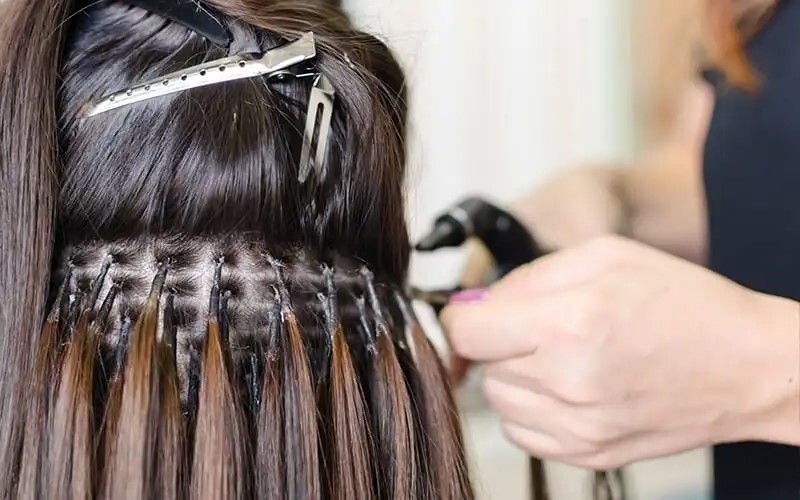 طريقة ازالة وصلات الشعر