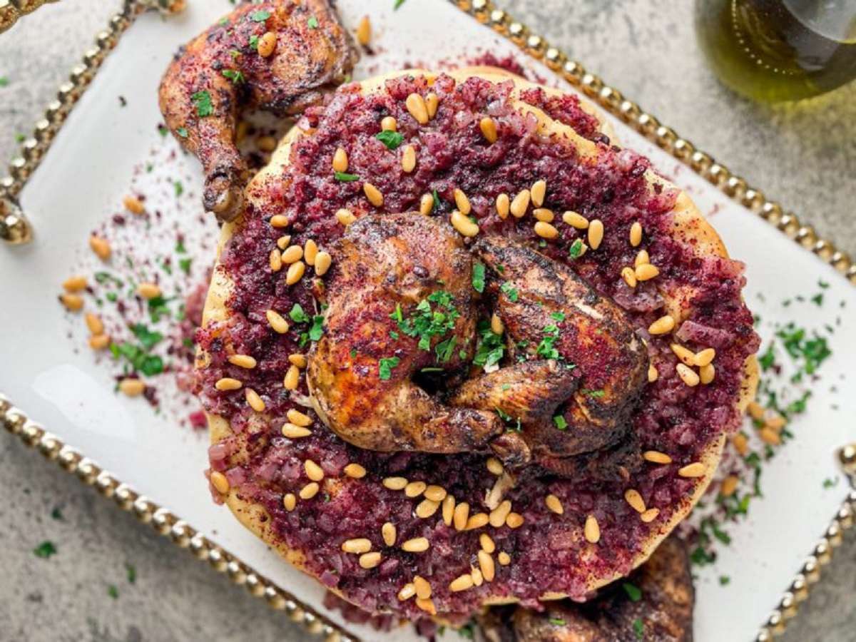 طريقة عمل المسخن الفلسطيني بالفراخ