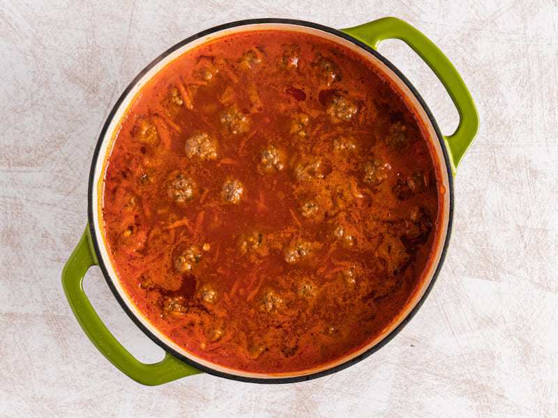 شوربة العدس بالطماطم 15