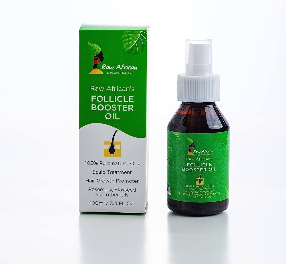 زيت معزز بصيلات الشعر Raw African Follicle Booster