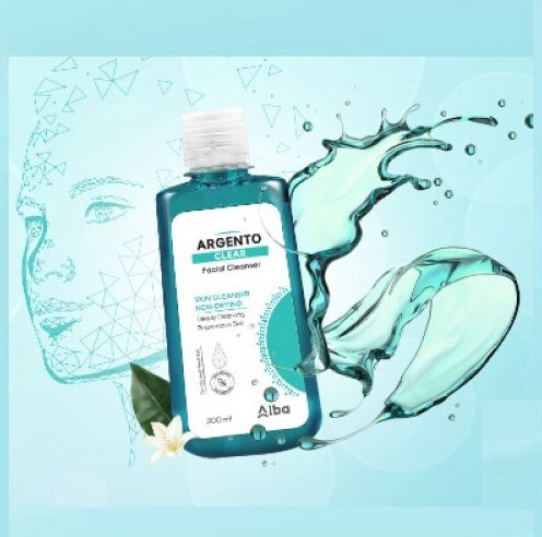 غسول ارجينتو Argento clear facial cleanser skin cleanser