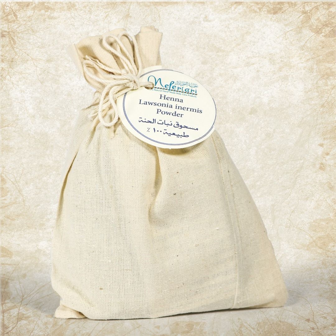 مسحوق حنة طبيعية من نفرتاري Nefertari Natural Henna