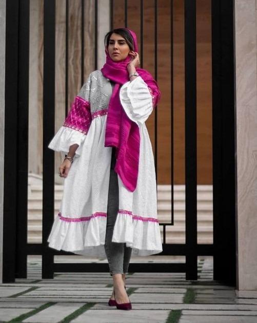 ستايلات للبس العباية المفتوحة.38 ستايلات للبس العباية المفتوحة.38