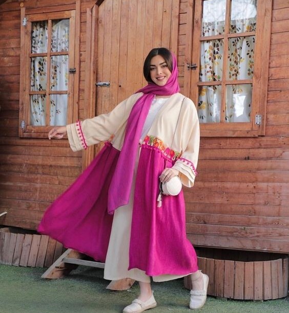 ستايلات للعباية المفتوحة.28 ستايلات للعباية المفتوحة.28