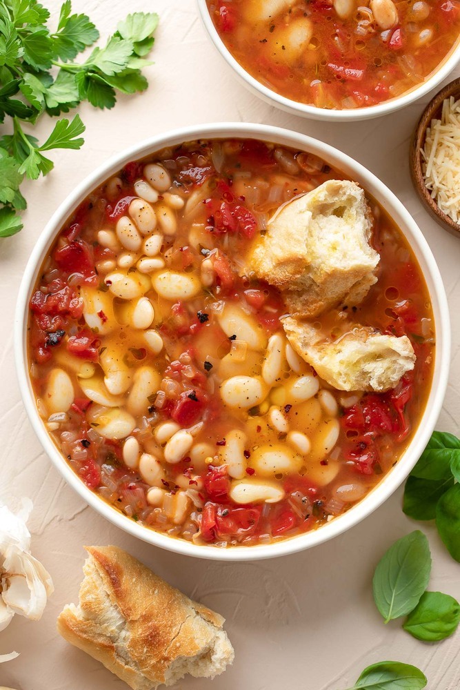 وصفة شوربة الفاصوليا البيضا