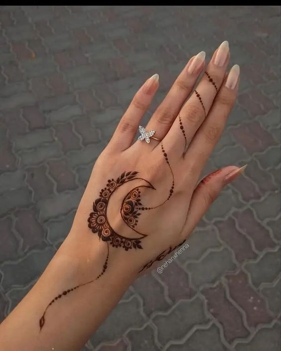 افكار رسومات حنة للايد.19 افكار رسومات حنة للايد.19