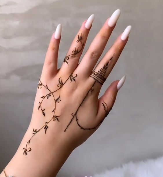 افكار رسومات حنة للايد.2 افكار رسومات حنة للايد.2