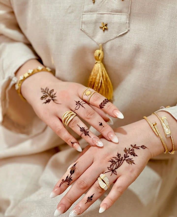 افكار رسومات حنة للايد.28 افكار رسومات حنة للايد.28
