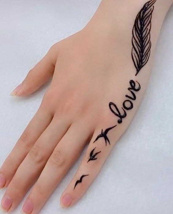 افكار رسومات حنة للايد.33 افكار رسومات حنة للايد.33