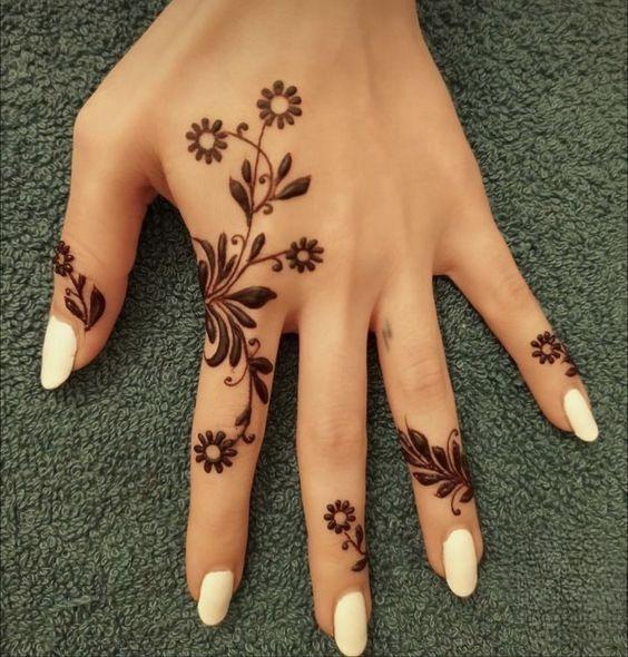 افكار رسومات حنة للايد.42 افكار رسومات حنة للايد.42