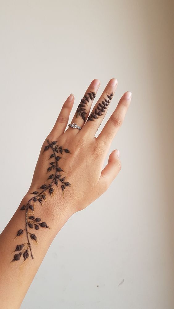 افكار رسومات حنة للايد.53 افكار رسومات حنة للايد.53