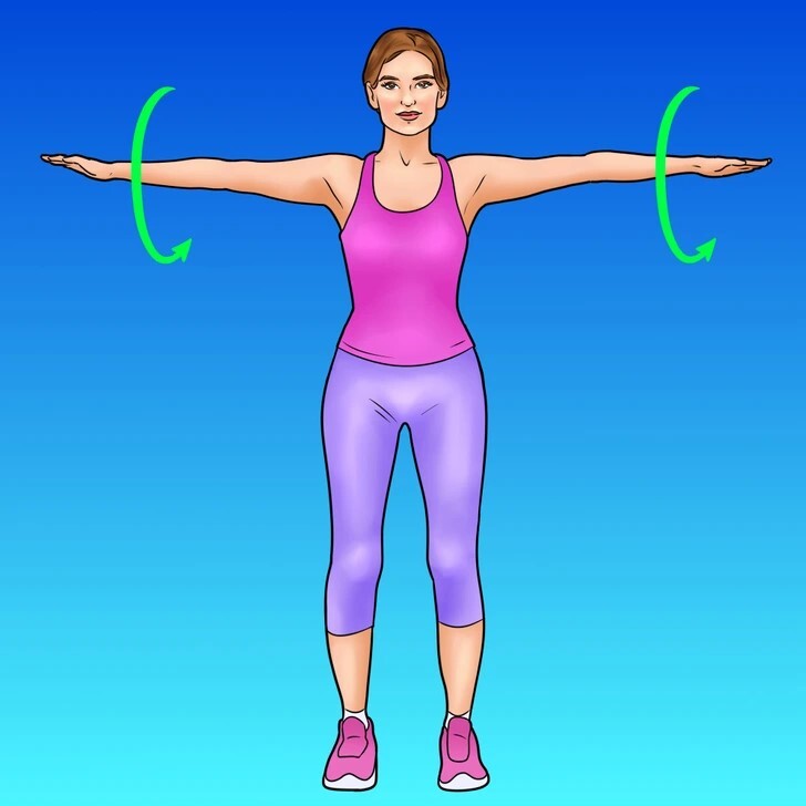 Arm circles exercise