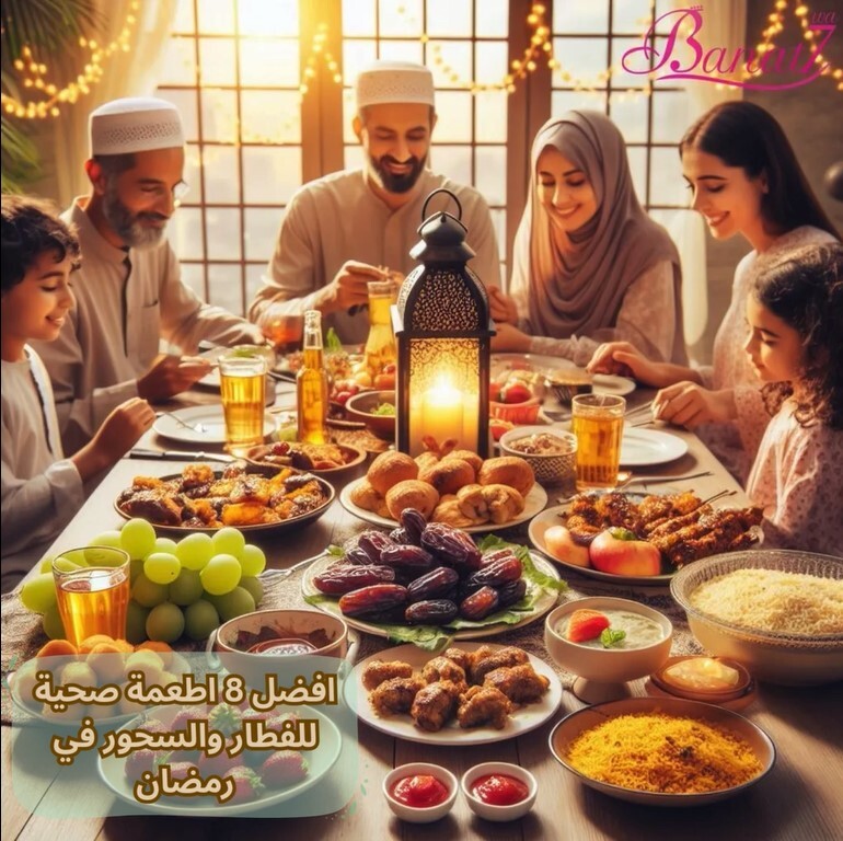 افضل 8 اطعمة صحية للفطار والسحور في رمضان
