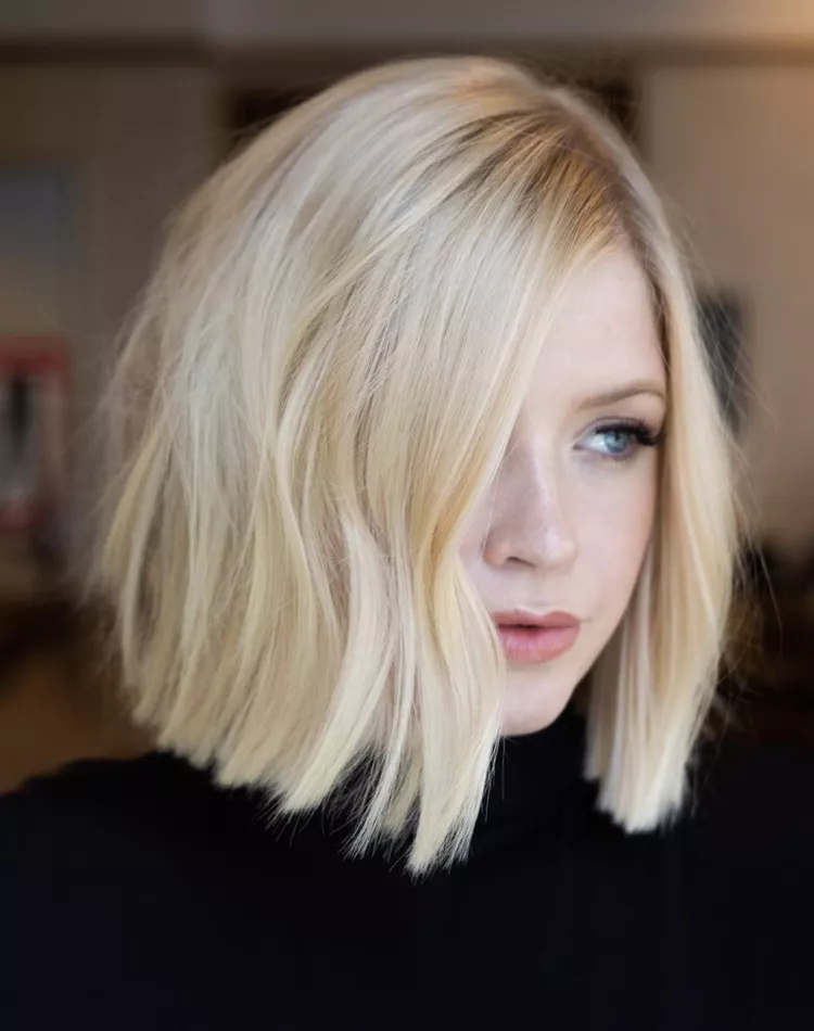 Angled Long Bob