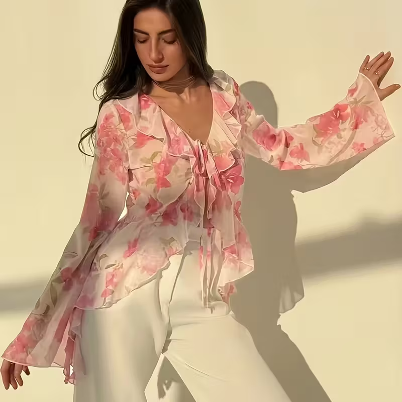 chiffon blouse.1