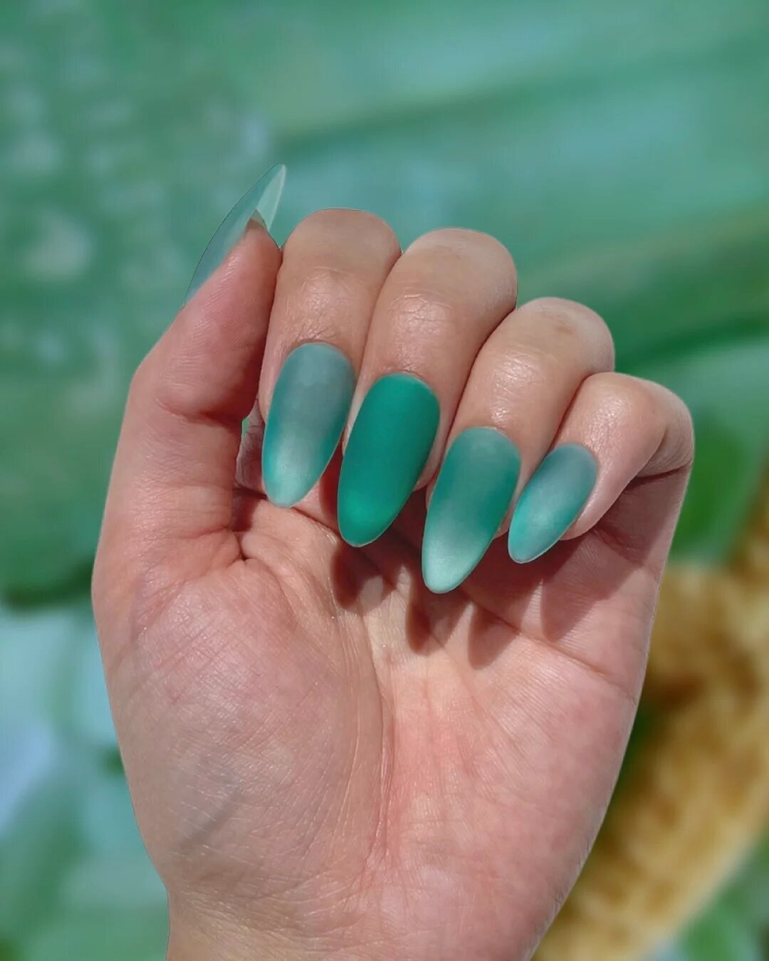 emerald sea glass