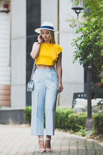 Yellow + Sky Blue