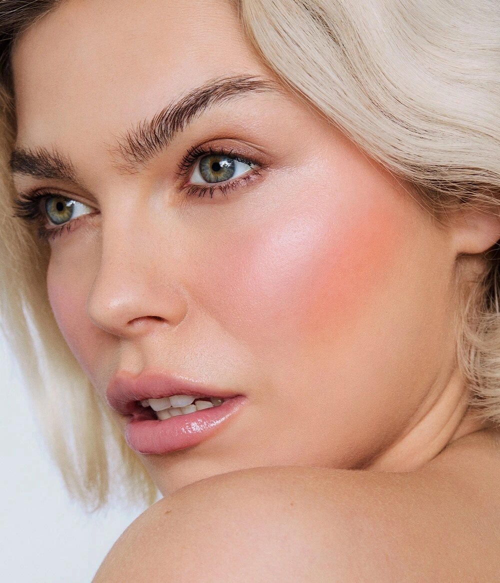 blush dusty pink.١