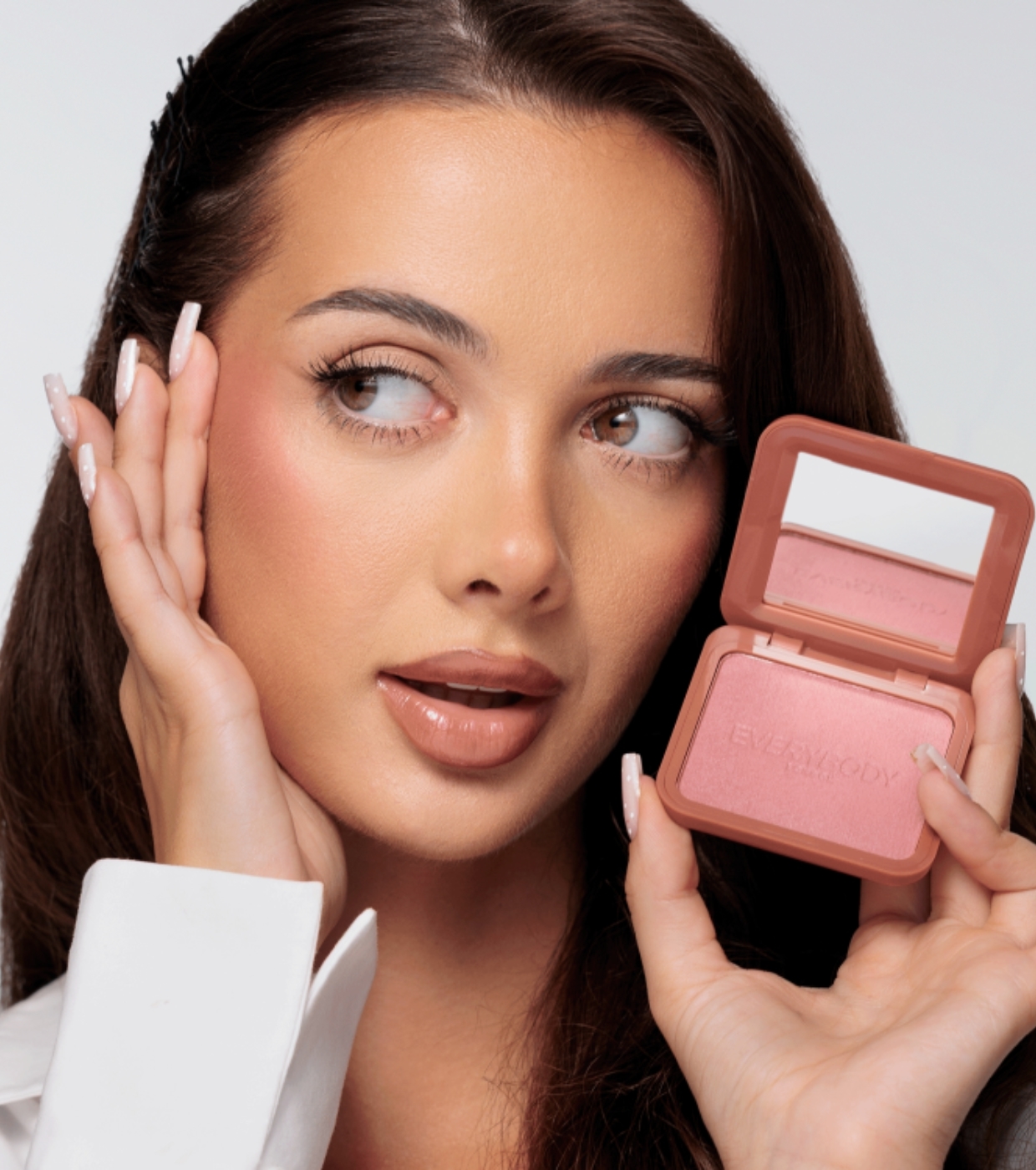 blush dusty pink
