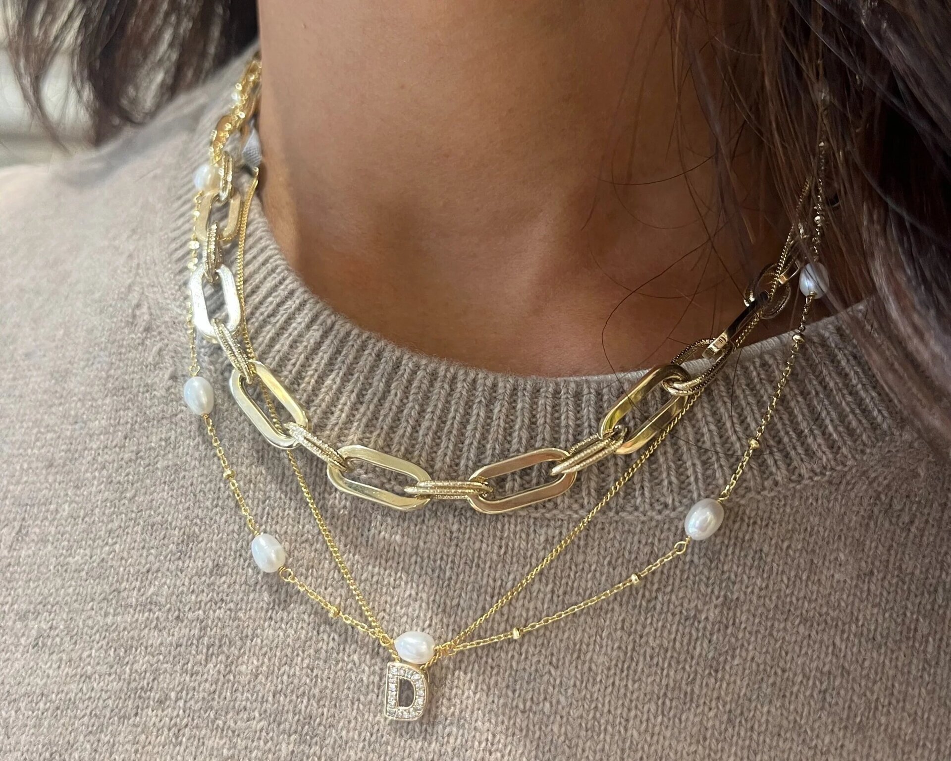 Chunky Gold Jewelry