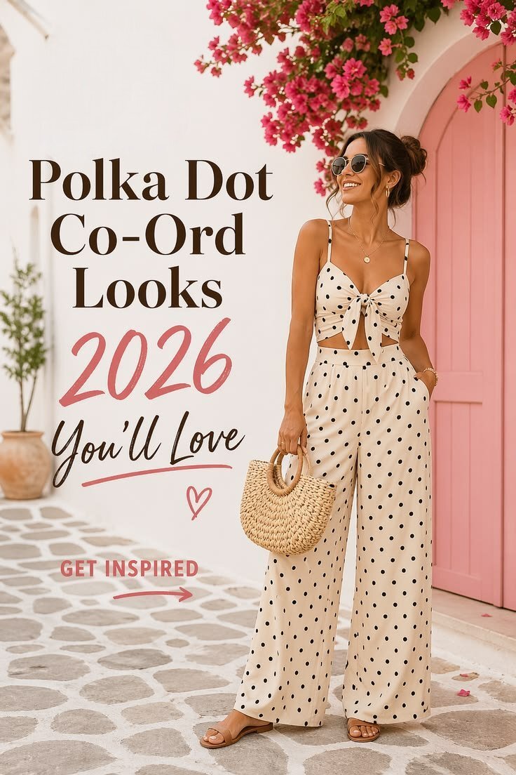 موضة ال polka dots وازاي تنسقيها