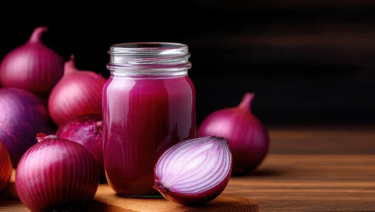 Onion juice