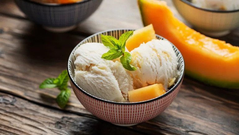 fruit ice cream