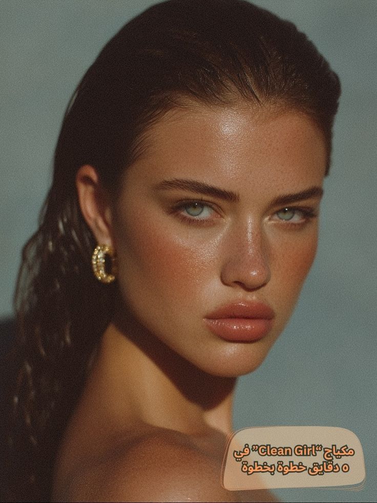 مكياج “Clean Girl” في ٥ دقايق خطوة بخطوة