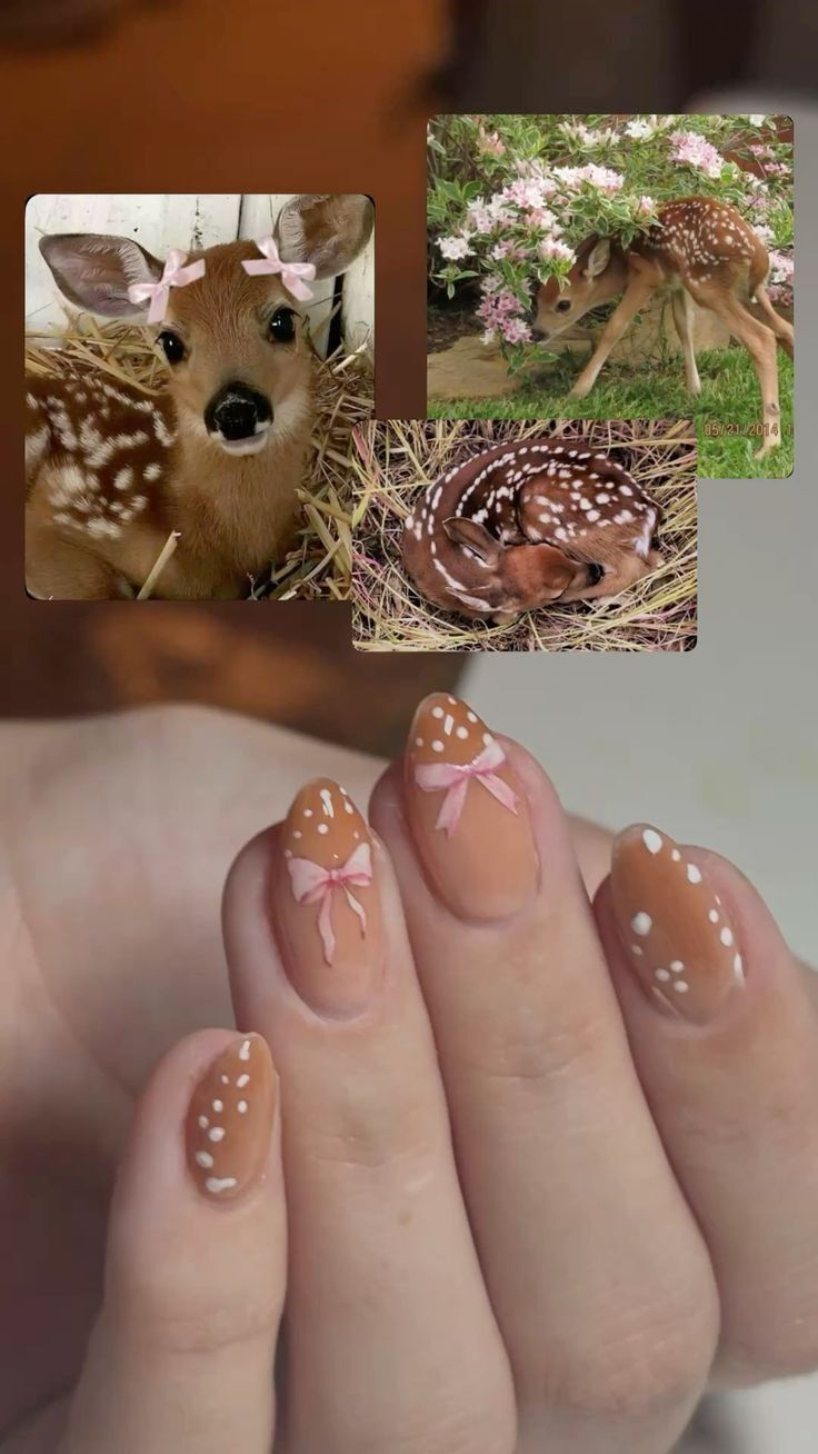 Deer Print Nails 14