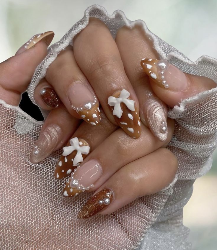 Deer Print Nails 16