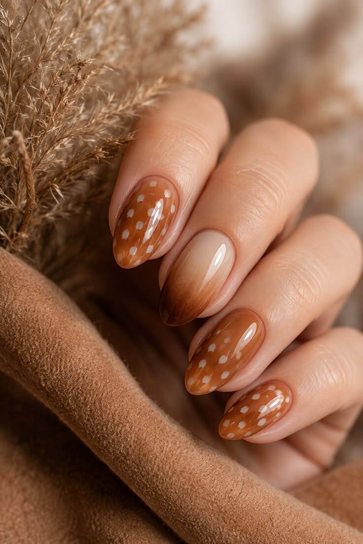 Deer Print Nails 24